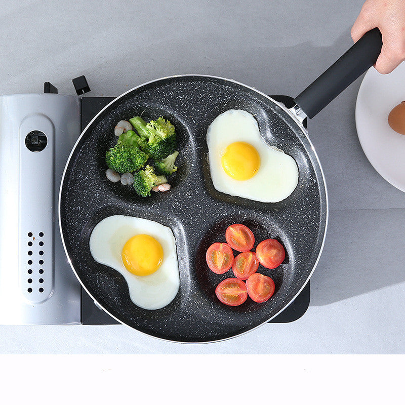 Four-hole Non-stick Frying Mini Egg Dumpling Pan