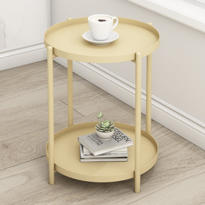 Petite table basse nordique pour chambre à coucher