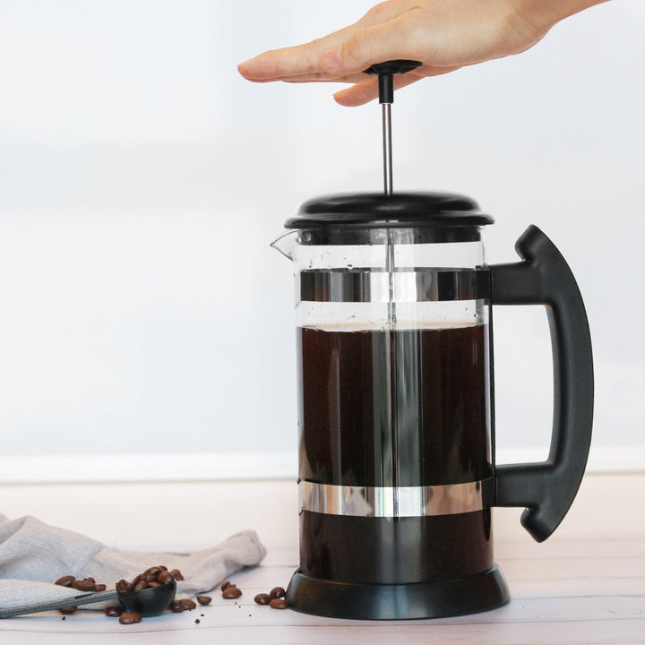 Cafetière à piston en acier inoxydable pour la maison