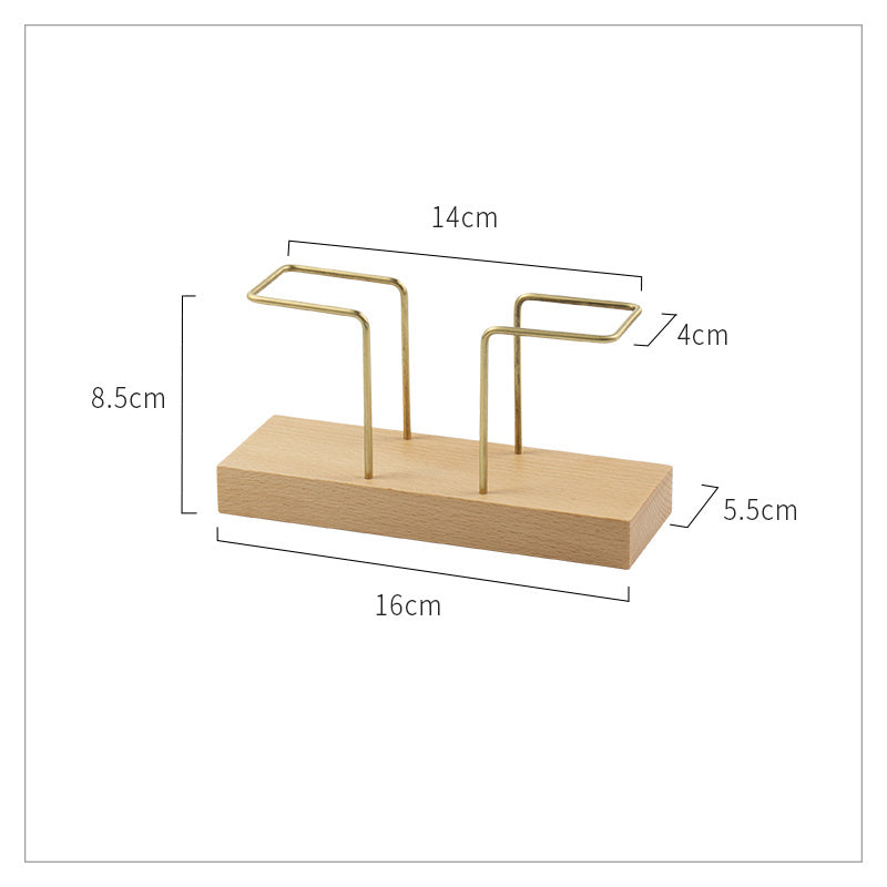 Kreative Servietten-Toilettenpapierbox aus Holz