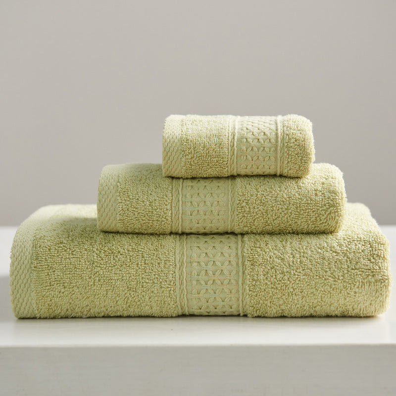 Minimalist Style Square Towel Towel Bath Towel Set Towel Pure Cotton