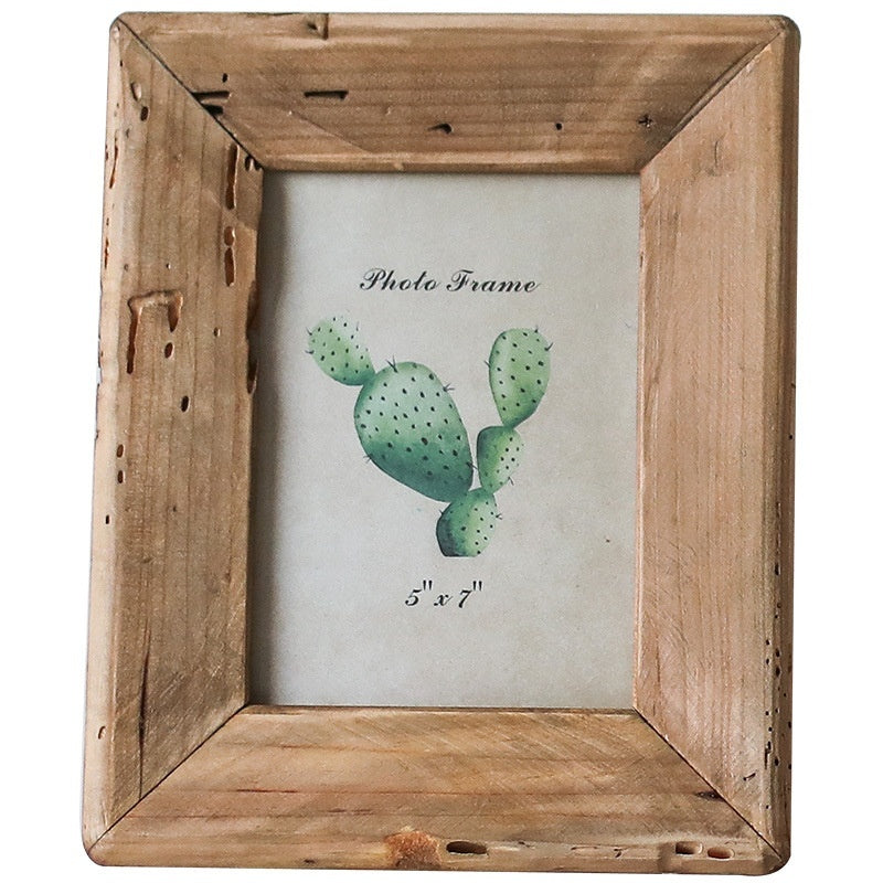 Wooden Frame, Solid Wood Table, Picture Frame, Table Decoration