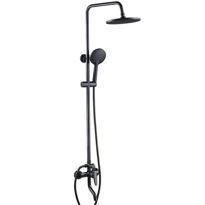 New Black Shower Shower Set Home Copper