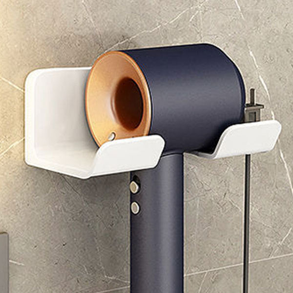 Wall-mounted Hair Dryer Bracket Storage Rack