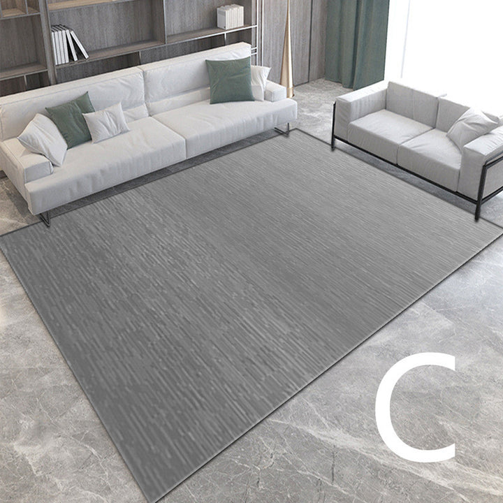 Tapis de sol de style luxueux léger 3D Tapis de chevet de chambre à coucher