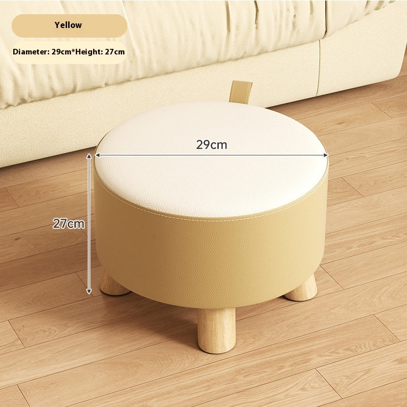 Small Stool Household Low Stool Doorway Shoe Wearing Stool Living Room Coffee