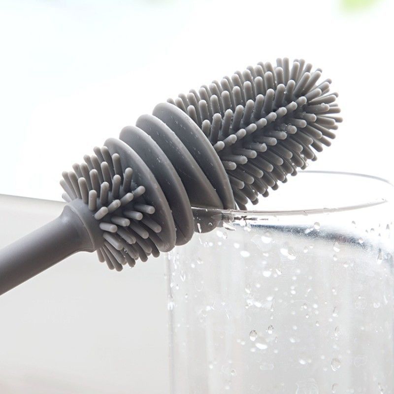 New Multifunctional Cup Brush Without Dead Ends, Household Long Handle Cup Brush