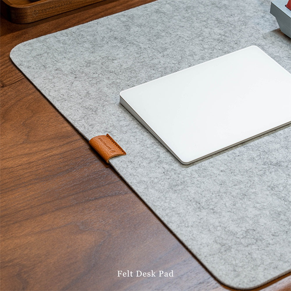 Tapis de souris de bureau en feutre simple