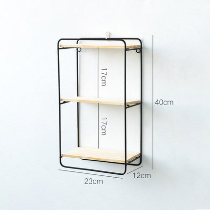 Creative Simple Iron Wall Shelf