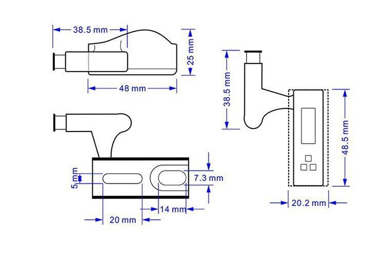 Touch Induction Cabinet LED Scharnier Licht Innen Kleiderschrank