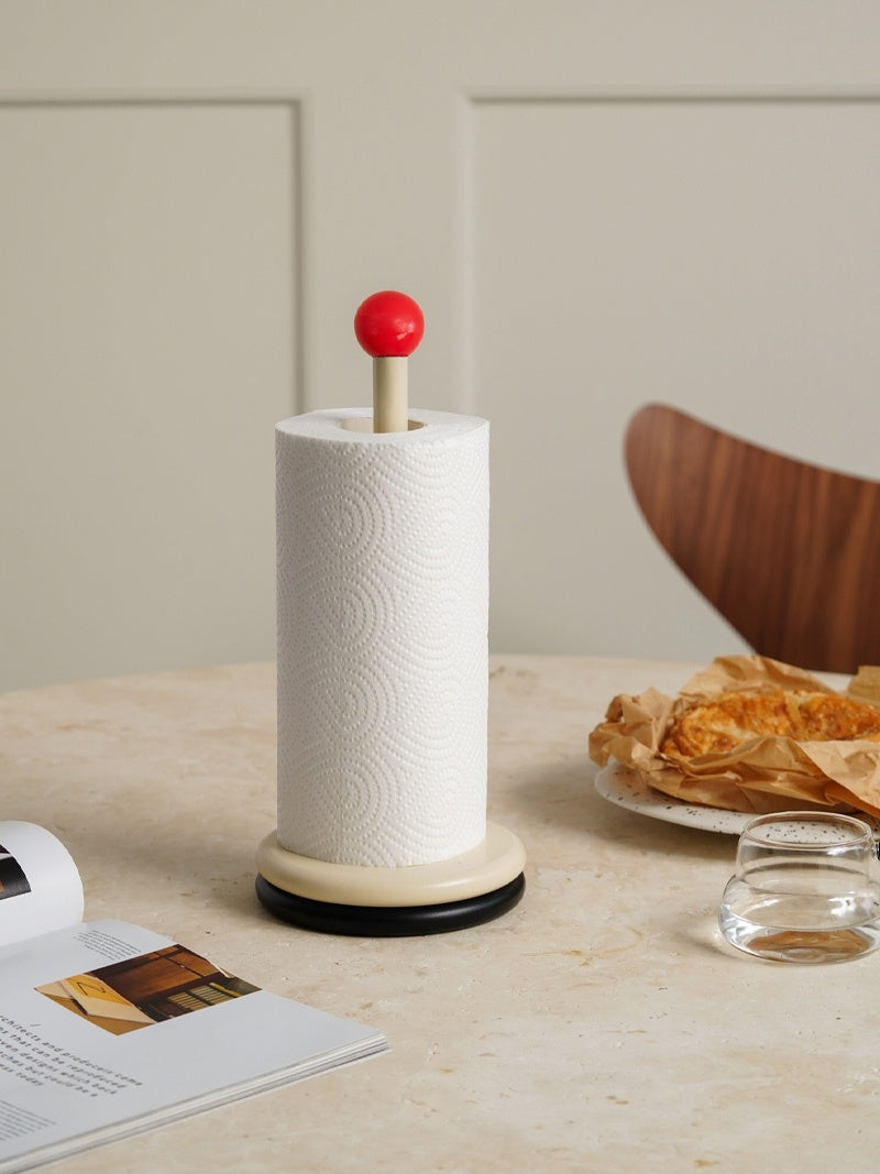 Dot Hoops Kitchen Towel Holder Ins Style Creative Roll Paper