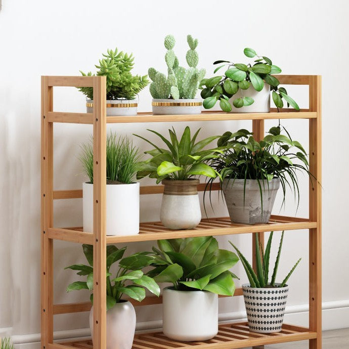 Succulent Flower Shelf Nanzhu Balcony Decoration Multi-storey Indoor Shelving