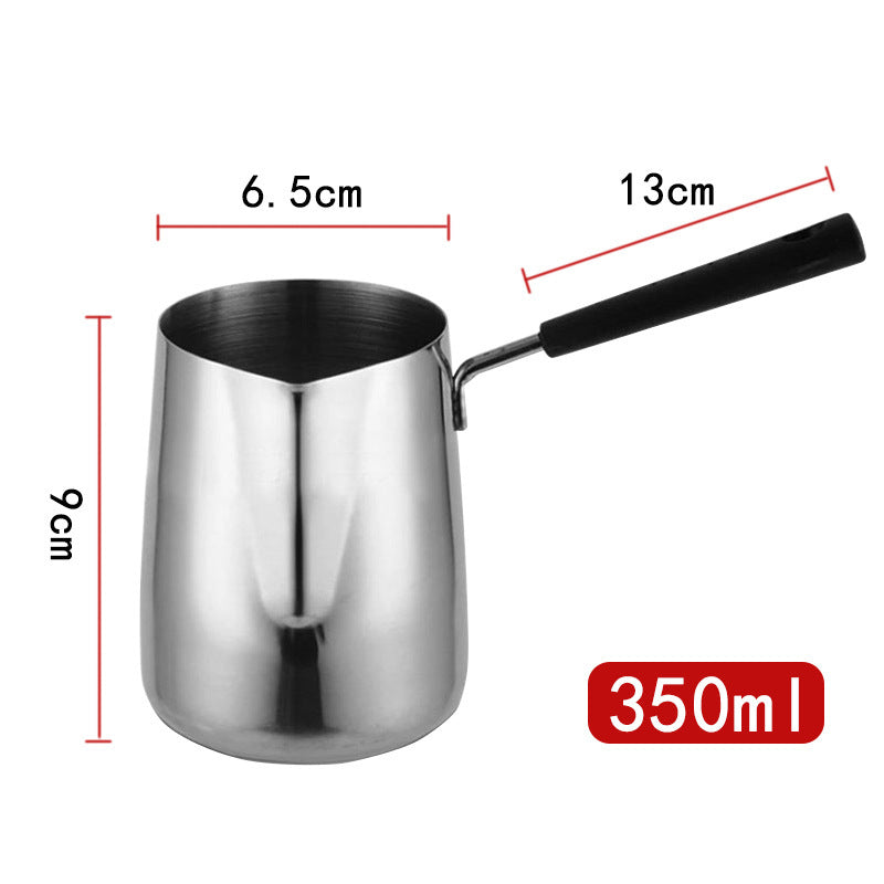 Stainless Steel Long Handle Coffee Brewing Cup