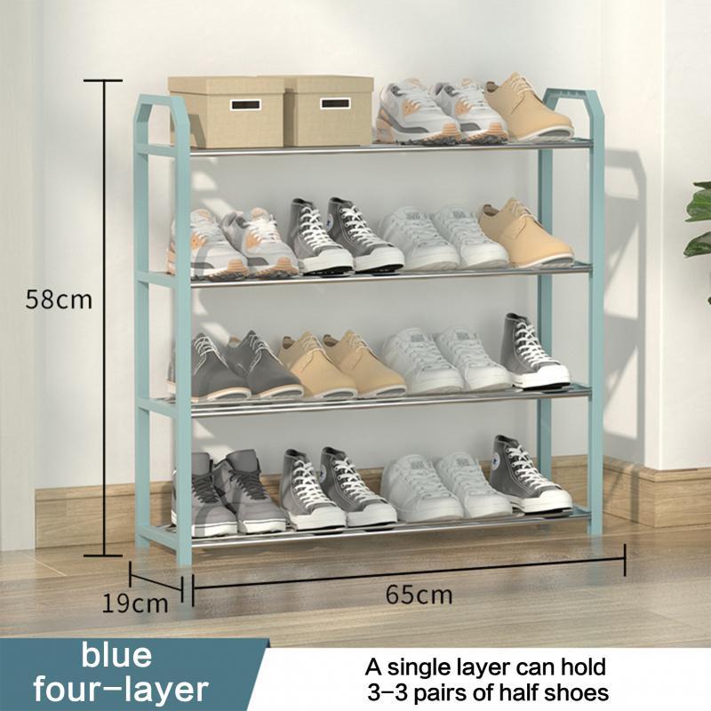 Simple Shoe Rack Dustproof Storage  Cabinet Multi Layer