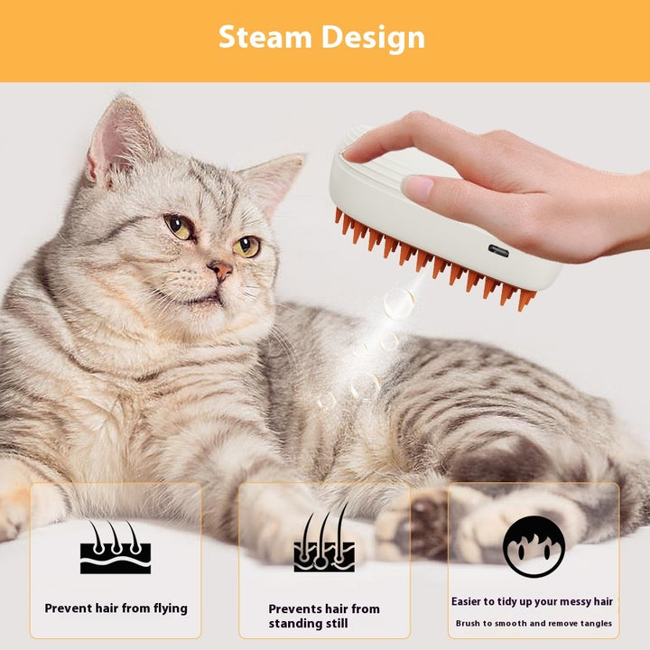 Pet Spray Massage Comb Cat Steam Comb