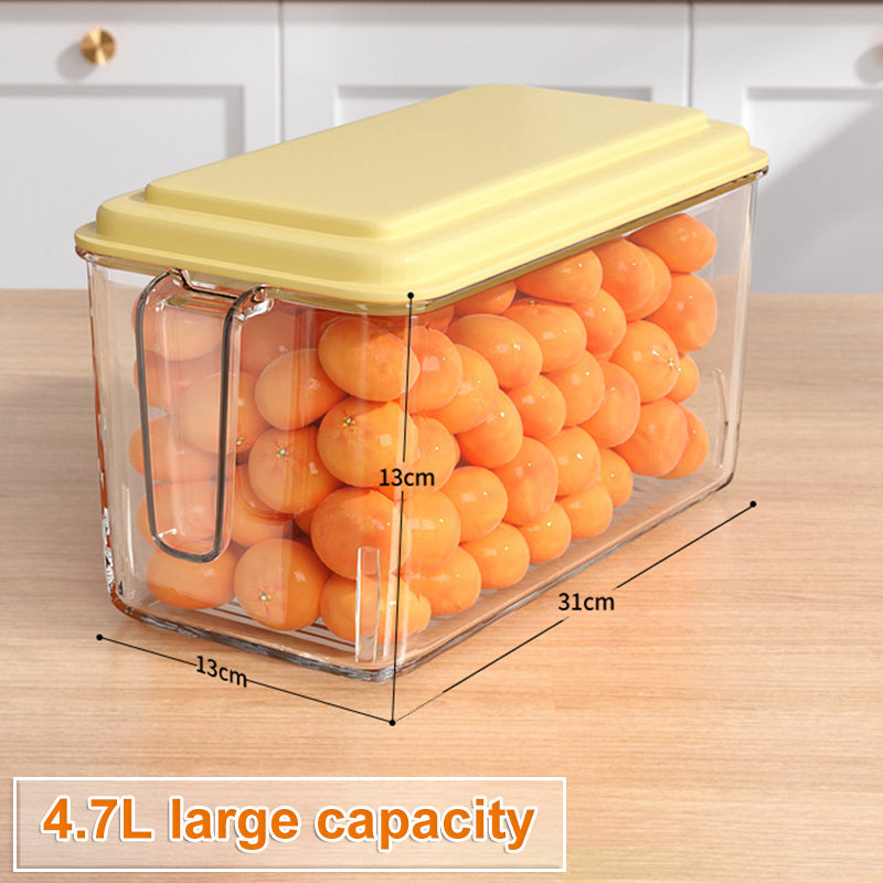 Kitchen Refrigerator Food And Vegetable Preservation Large Capacity Storage Box