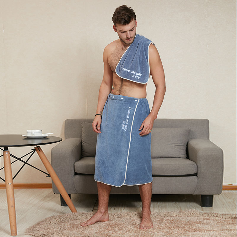 Men's Fashion Personalized Gauze Bath Towel