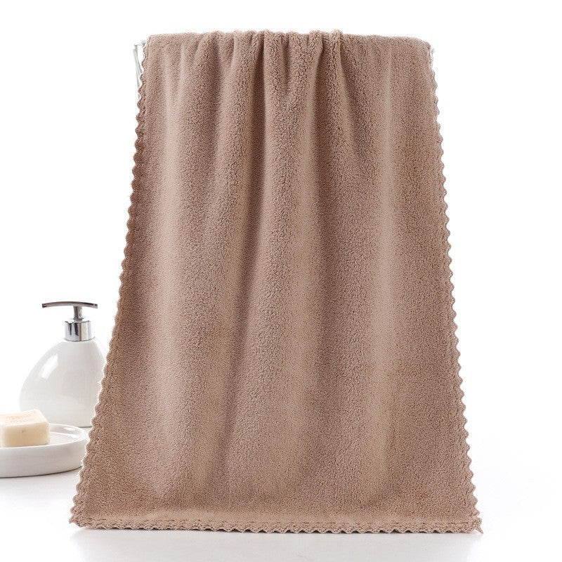 Coral Velvet Towel Absorbent Household