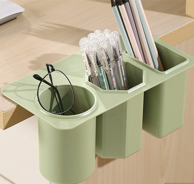 Boîte à papeterie multifonctionnelle pour stylos créatifs de bureau de grande capacité