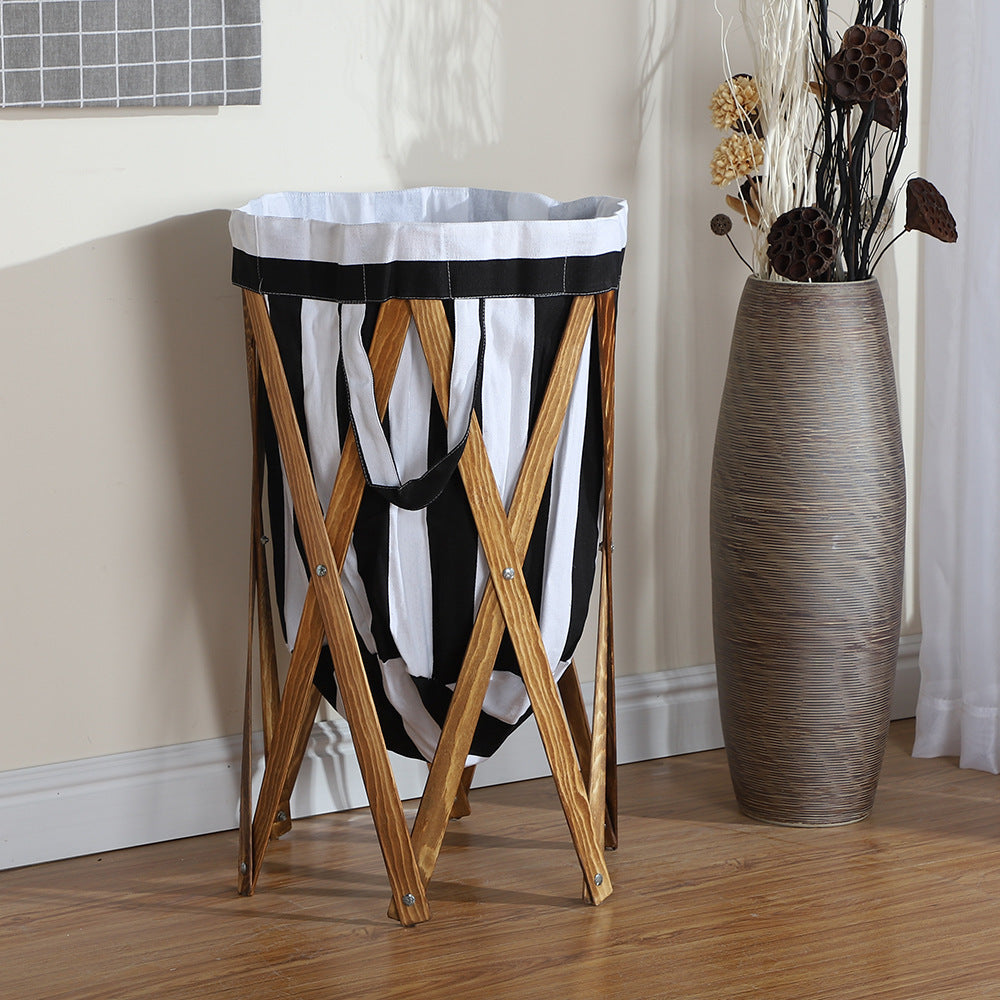 Bedroom Fabric Large Dirty Laundry Basket Stackable Storage