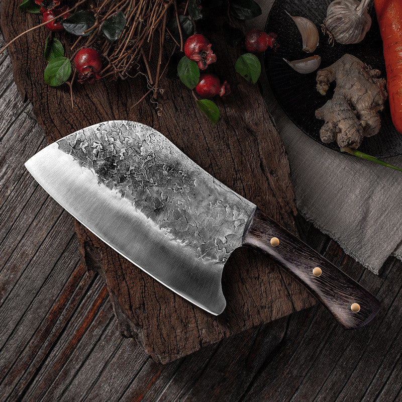 Traditional Hand-forged Kitchen Knives Are Used By Chefs And Businesses