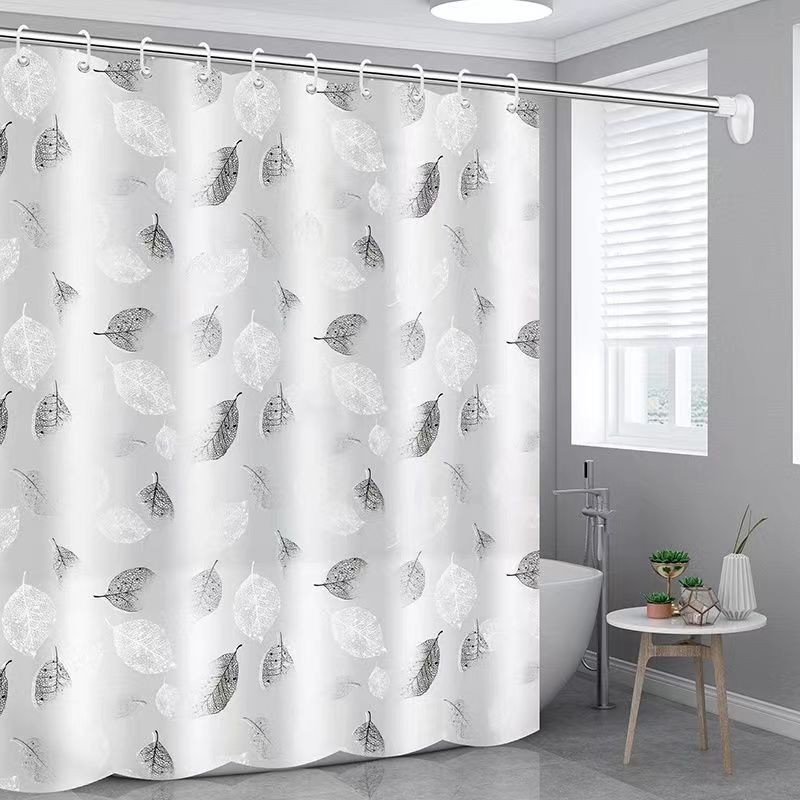 Bathroom Bath Waterproof Mildew-proof PEVA Shower Curtain