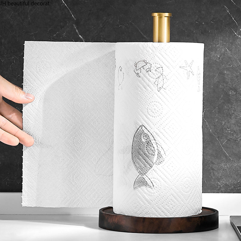 Desktop Vertical Roll Paper Holder Kitchen Paper Blotting Paper Hanging