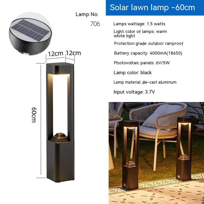 LED Lawn Lamp Outdoor Waterproof Solar Floor Lamp