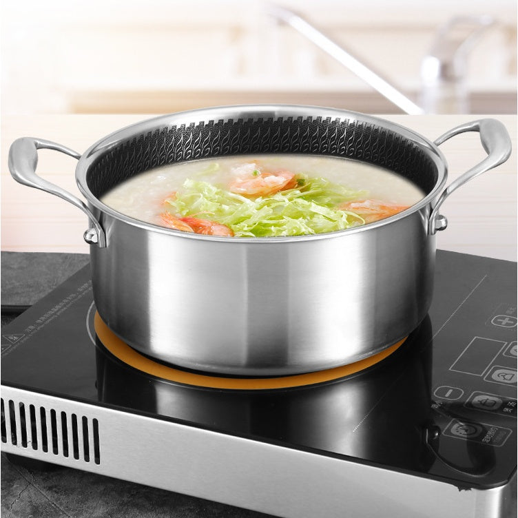 Binaural 304 Stainless Steel Soup Pot Non-coated Non-stick Pan