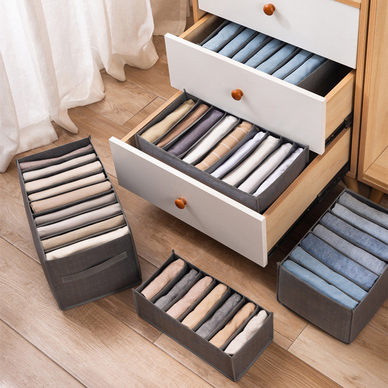 Clothes And Pants Storage Artifact Drawer Compartment