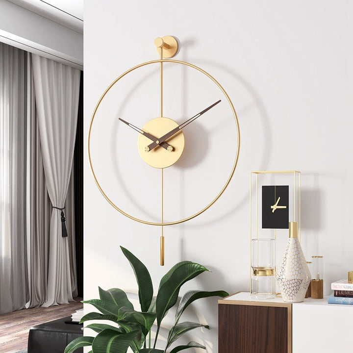 Simple Wall Clock In Living Room