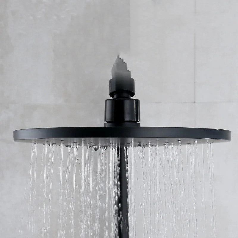 New Black Shower Shower Set Home Copper