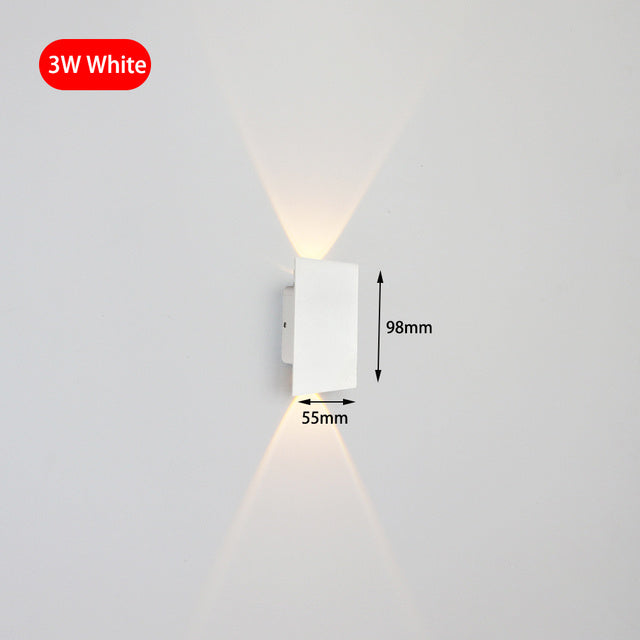 Applique murale d'intérieur LED 6 W simple et moderne pour chambre à coucher, salon, Ho