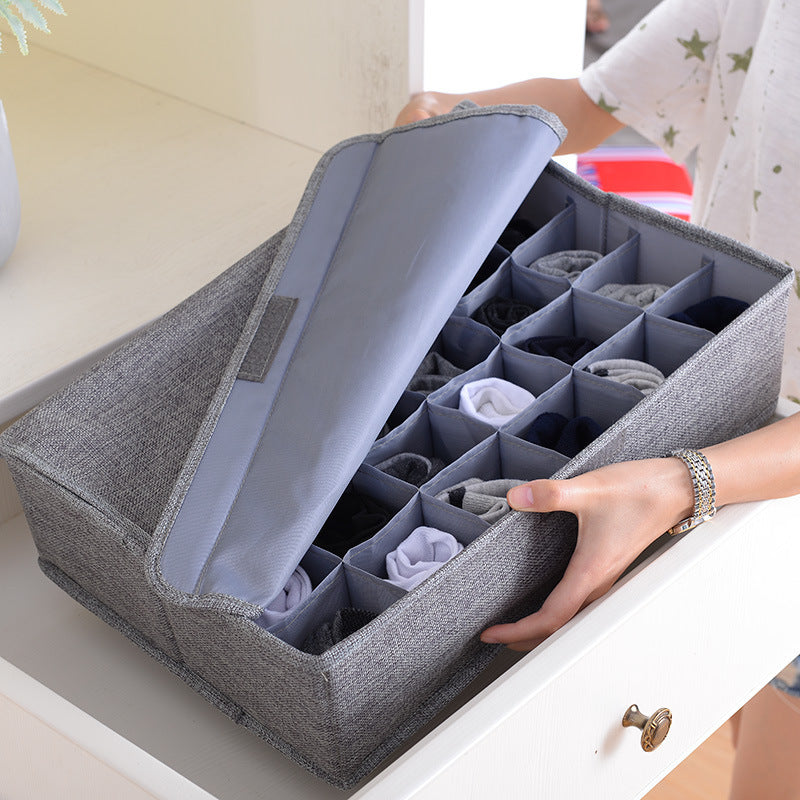 Underwear Drawer Compartment Storage Box