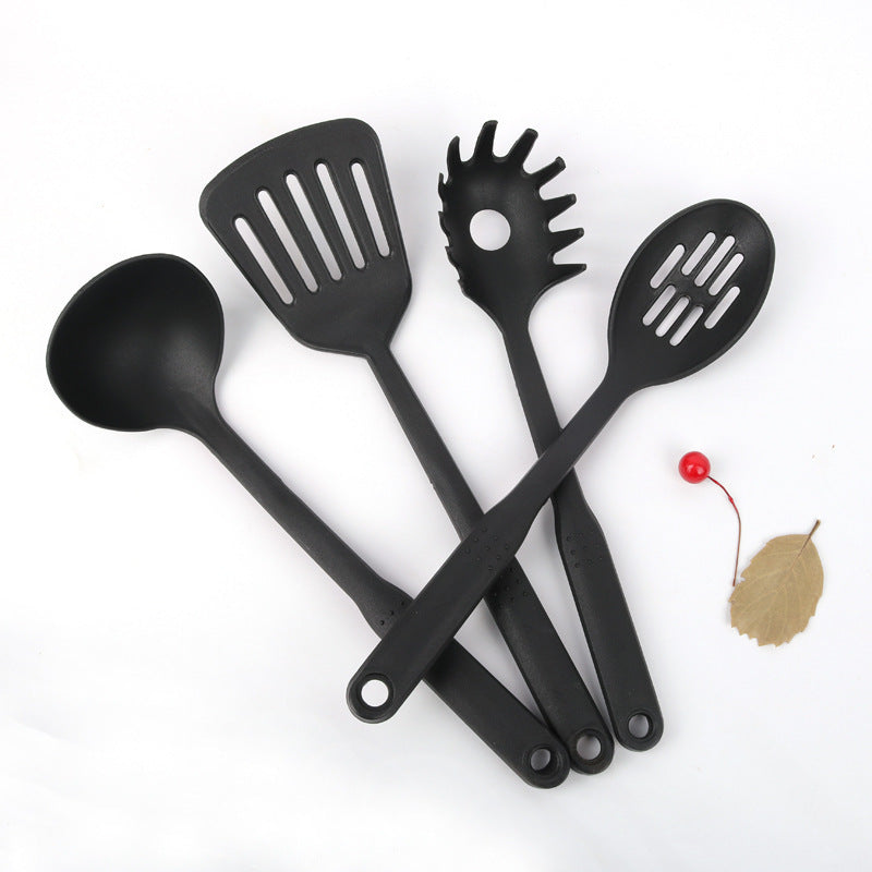 Nine-point Handle Plastic Nylon Kitchenware Six-piece Non-stick Pan Spatula Set Cooking Shovel Spoon Tool Kitchen Tools