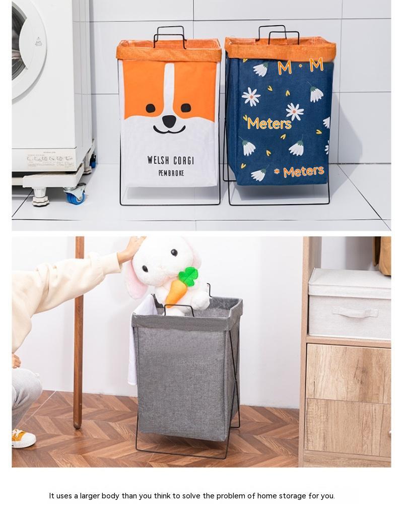 Foldable Fabric Laundry Basket Large Storage