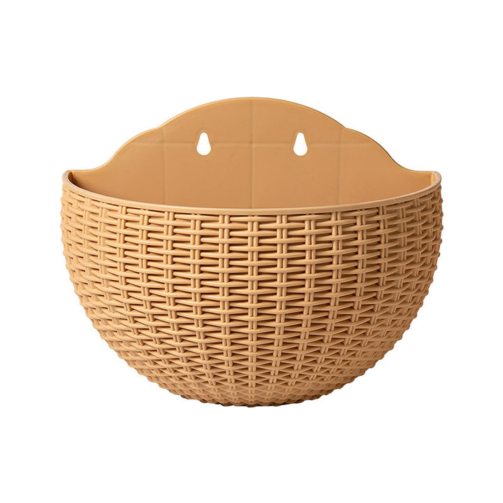 Basket Balcony Lazy Flower Pot Wall Hanging Hydroponics